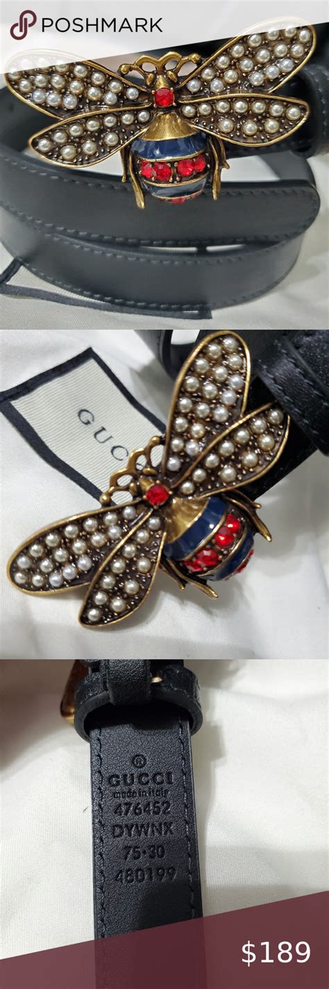 gucci bee belt black|Gucci belt transparent.